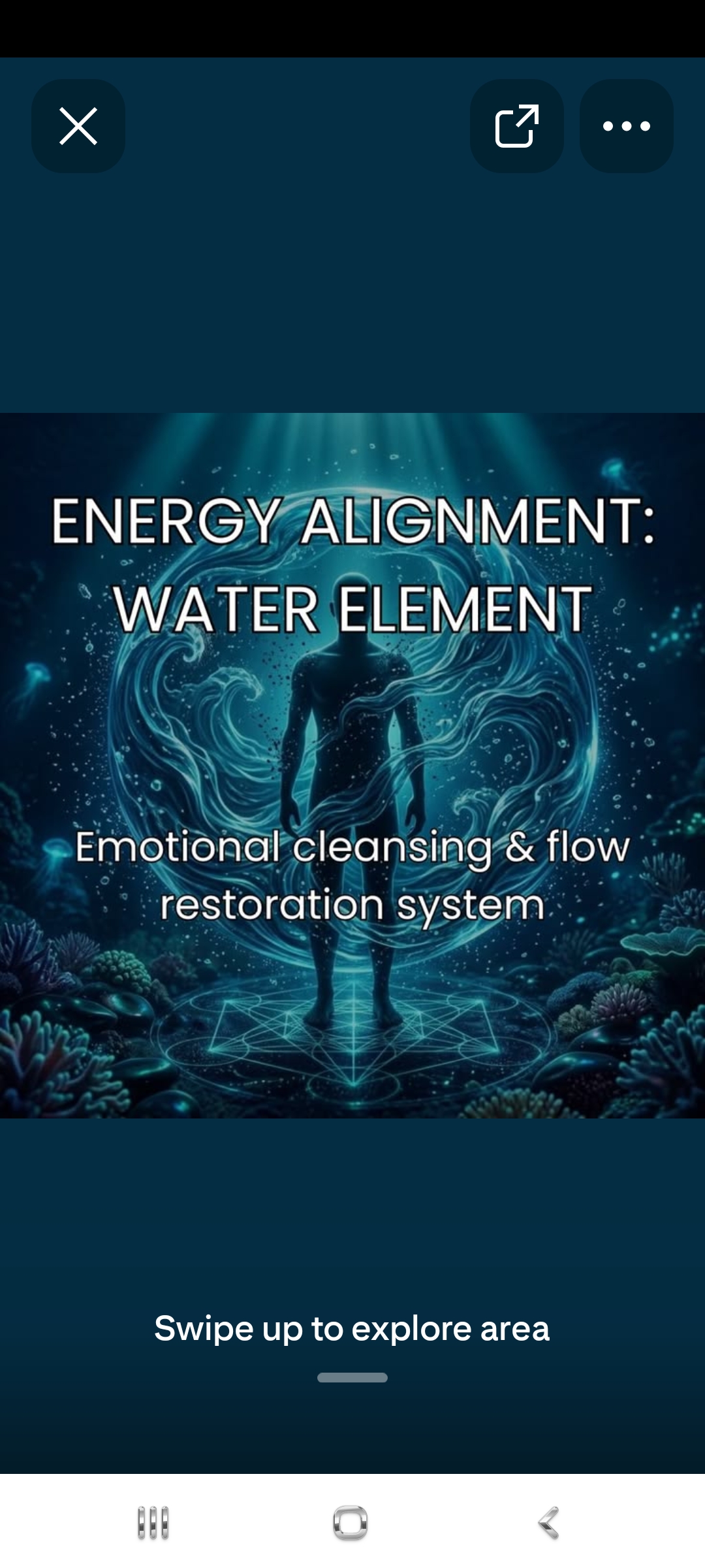 Energy Alignment: Water Element — Emotional Cleansing and Flow Restoration