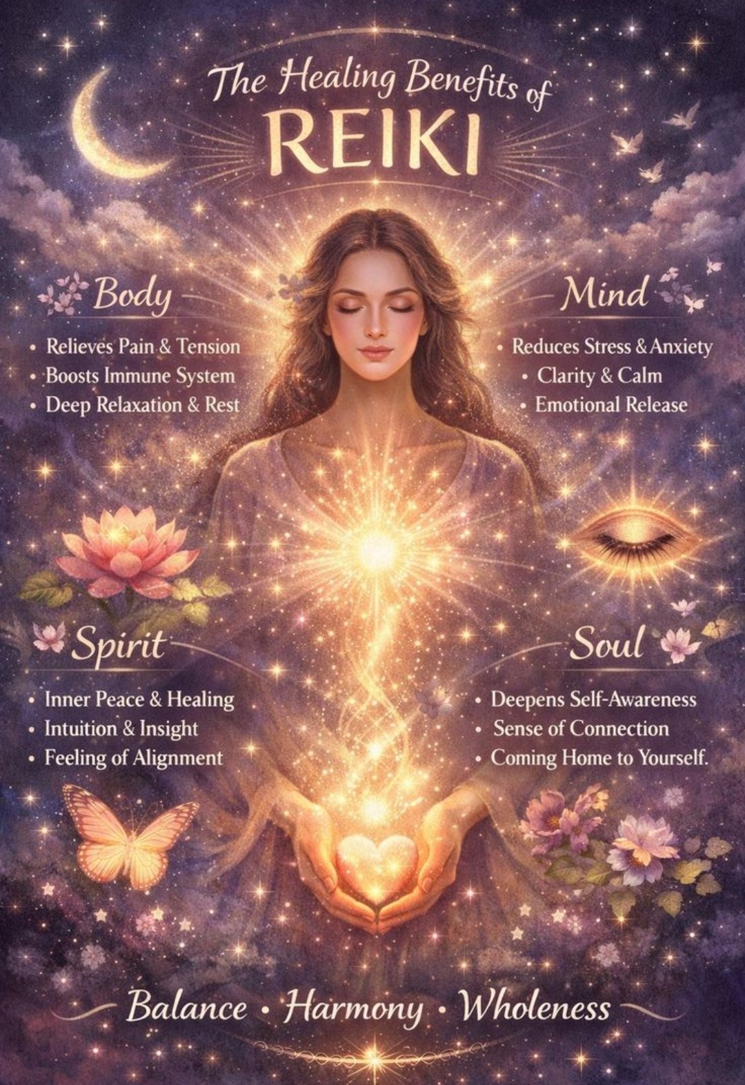The Healing Benefits of Reiki — Body, Mind, Spirit, Soul