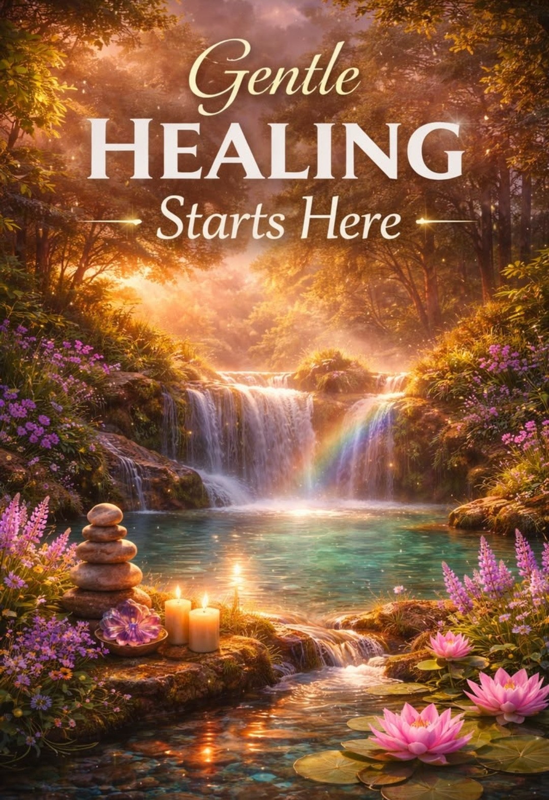 Gentle healing — connect with AquaSoul