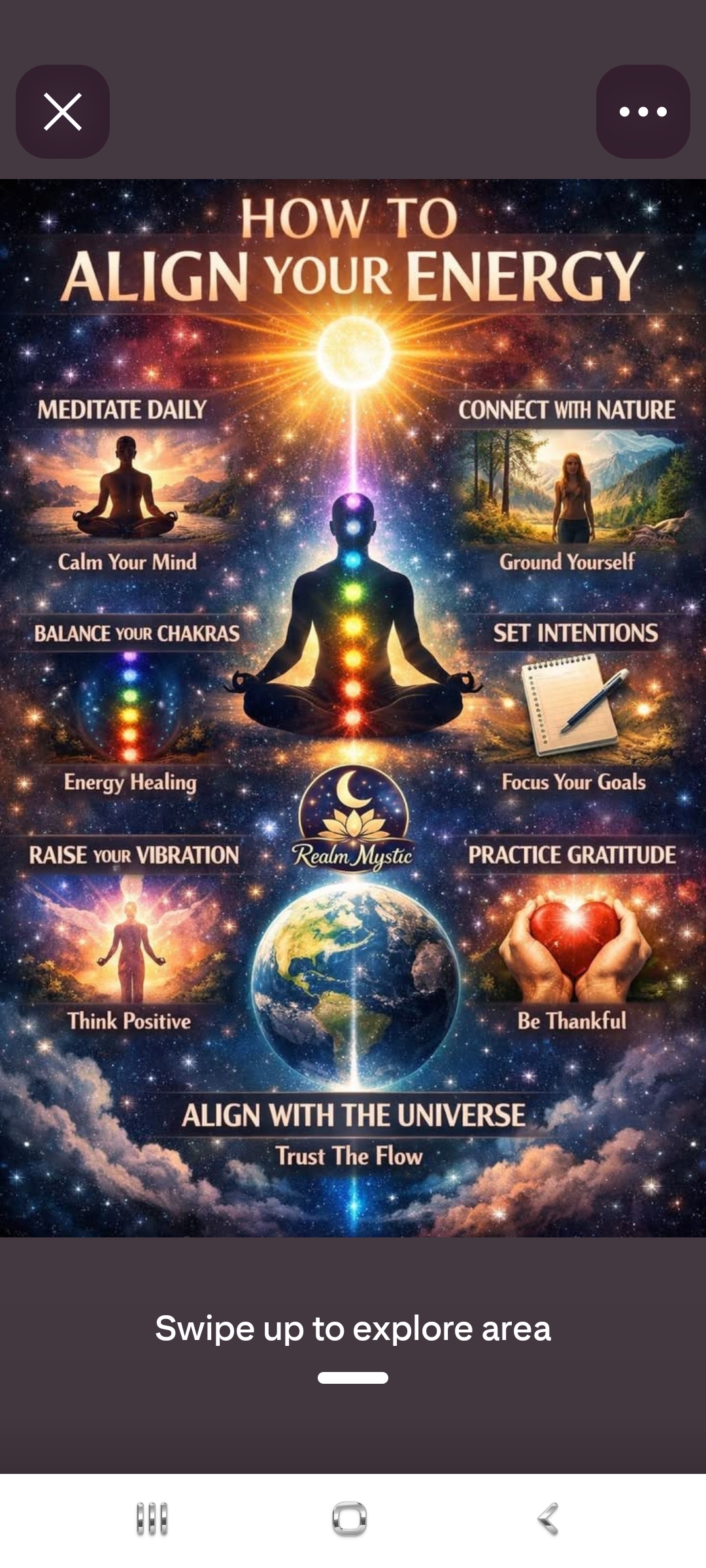 How to Align Your Energy — Meditate, Connect with Nature, Balance Chakras, Set Intentions