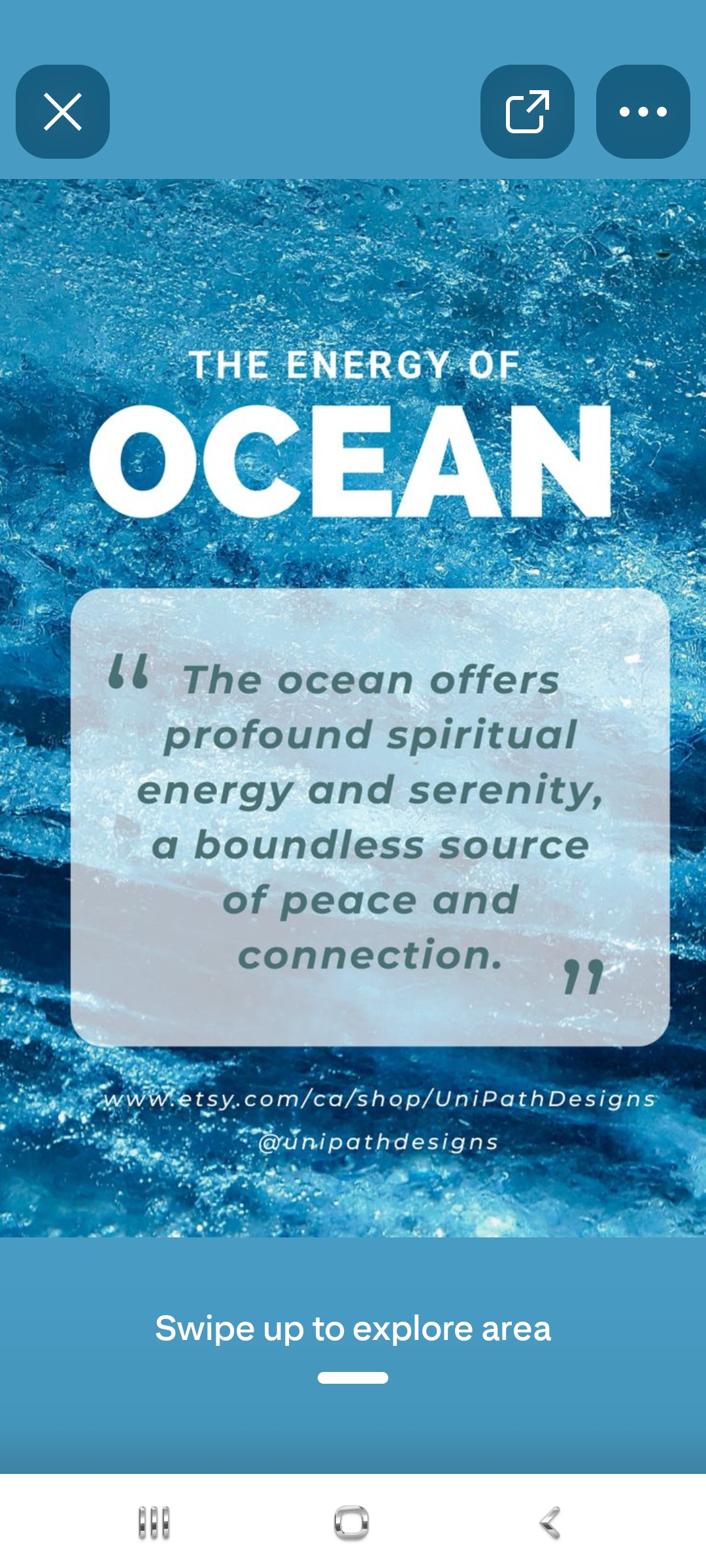 The Energy of Ocean — Profound Spiritual Energy and Serenity