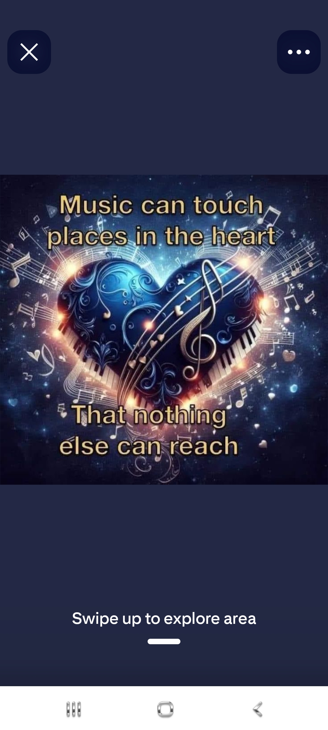 Music can touch places in the heart that nothing else can reach