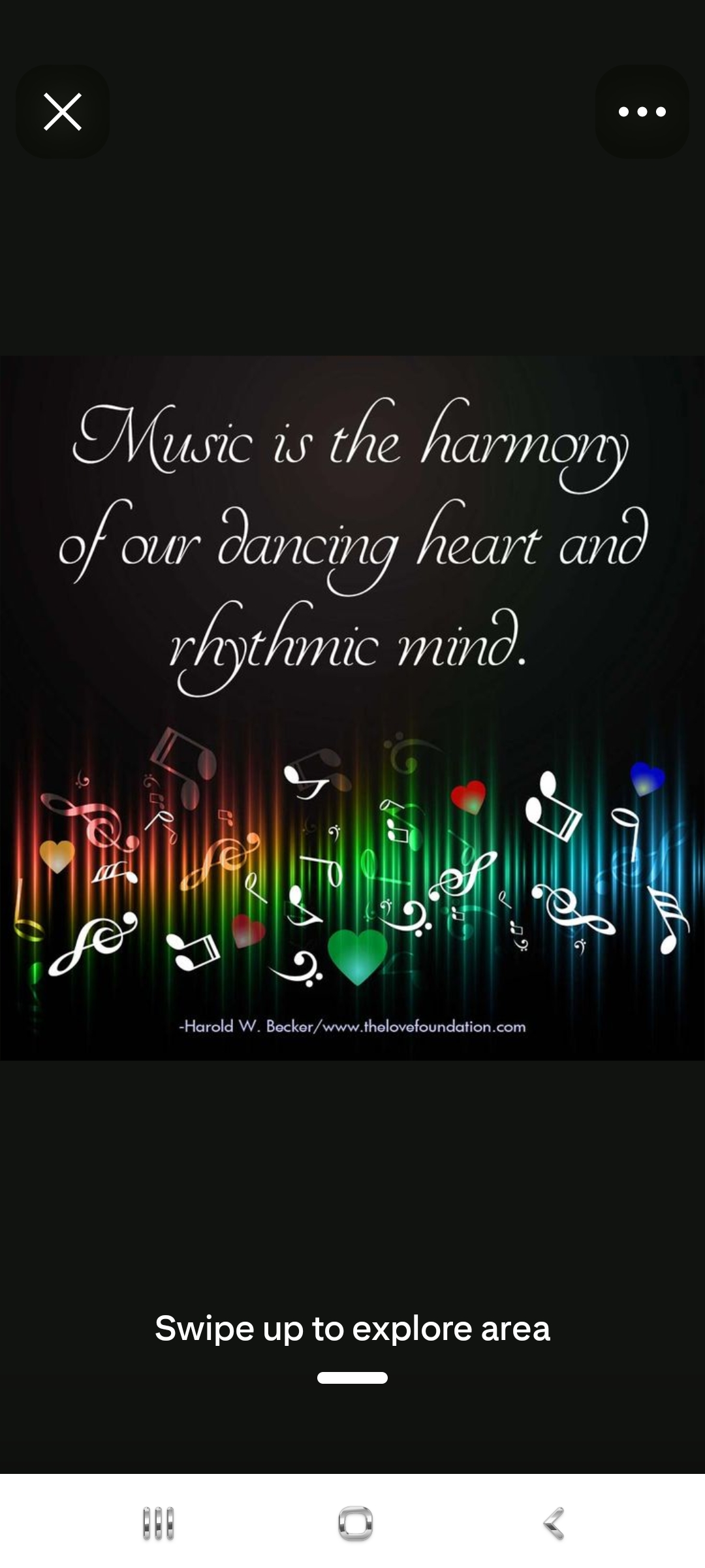 Music is the harmony of our dancing heart and rhythmic mind