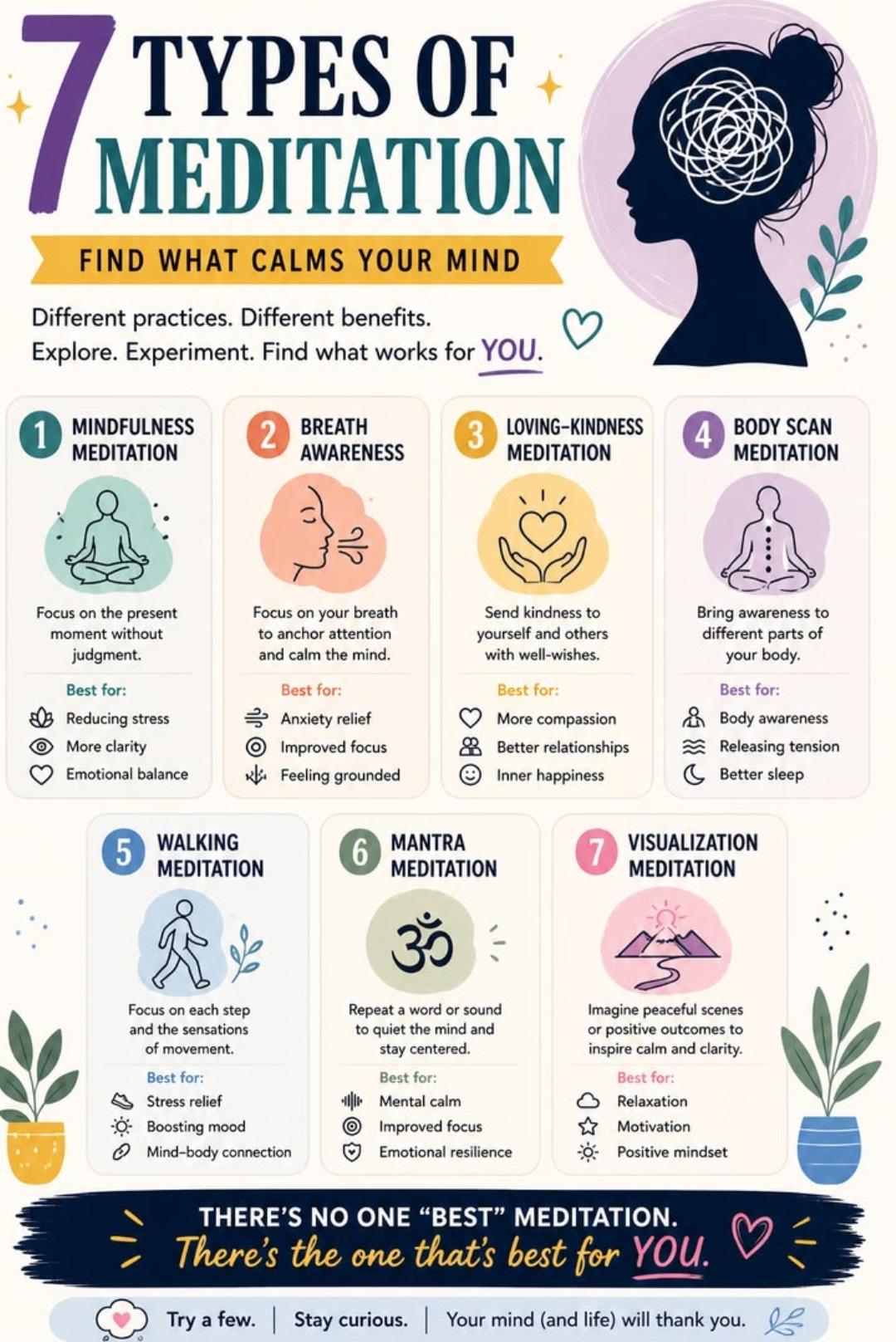 7 types of meditation — find what calms your mind