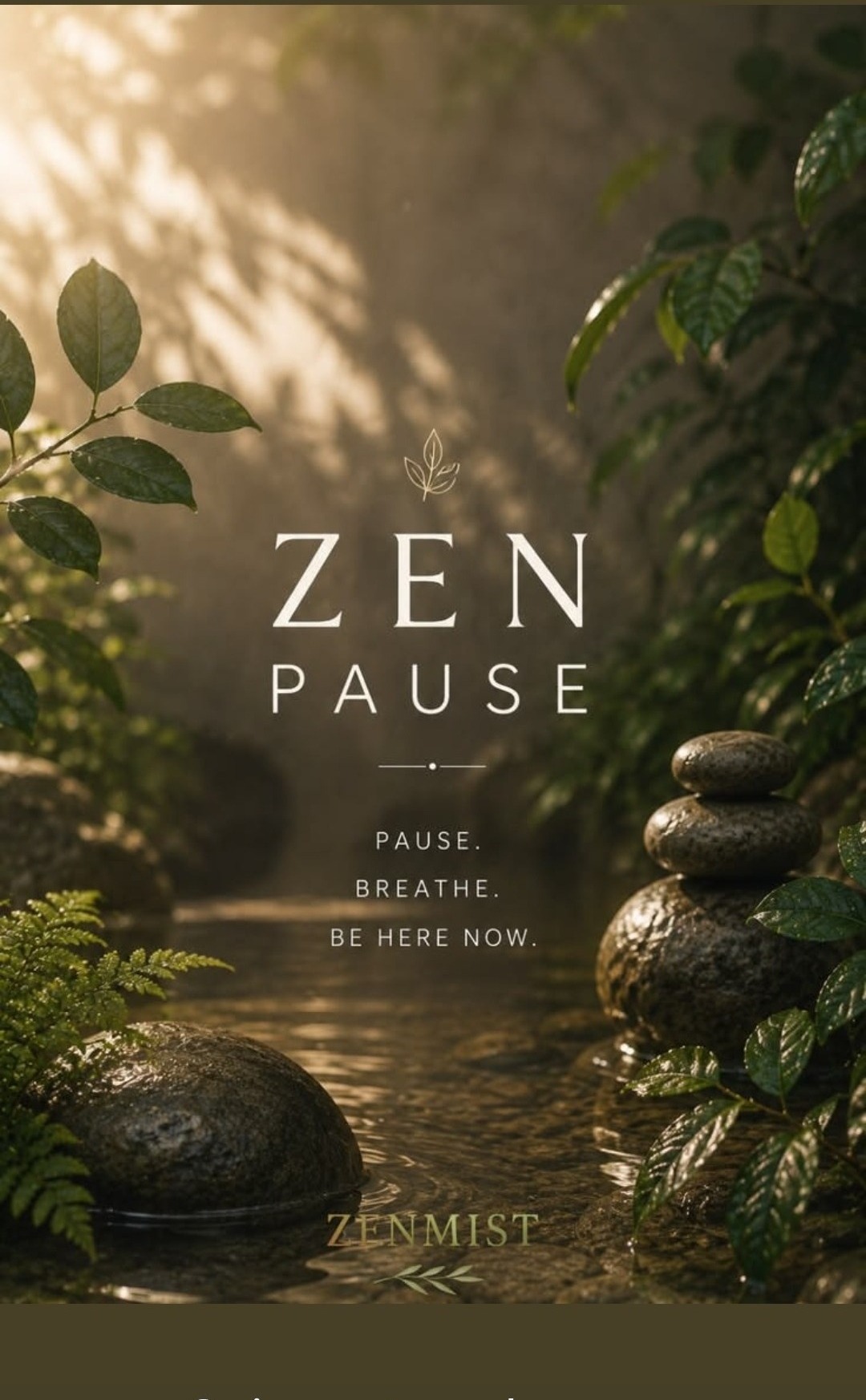 Zen Pause — Pause. Breathe. Be Here Now.