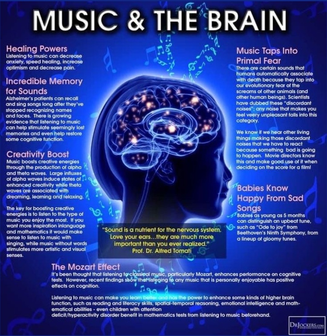 The Brain Song — Beta, Alpha, Theta, Delta, Gamma brainwave states and how music activates them