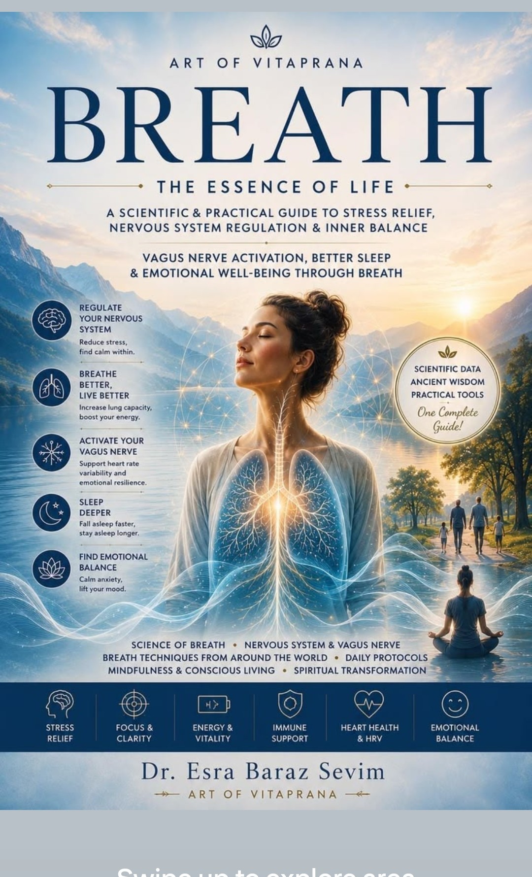 Breath: The Essence of Life — a scientific and practical guide to stress relief, nervous system regulation and inner balance through vagus nerve activation, better sleep and emotional wellbeing