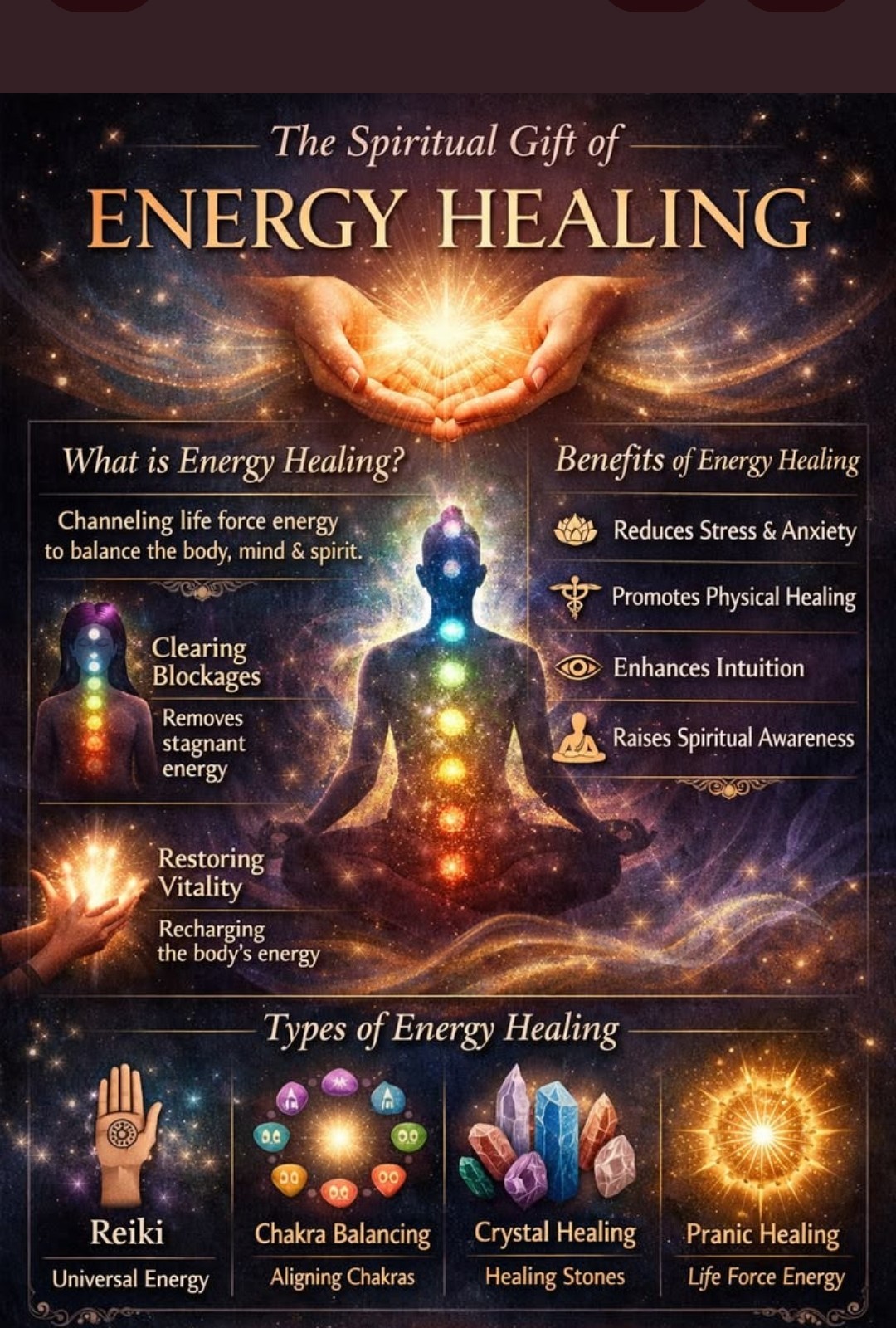 The Spiritual Gift of Energy Healing — Types and Benefits