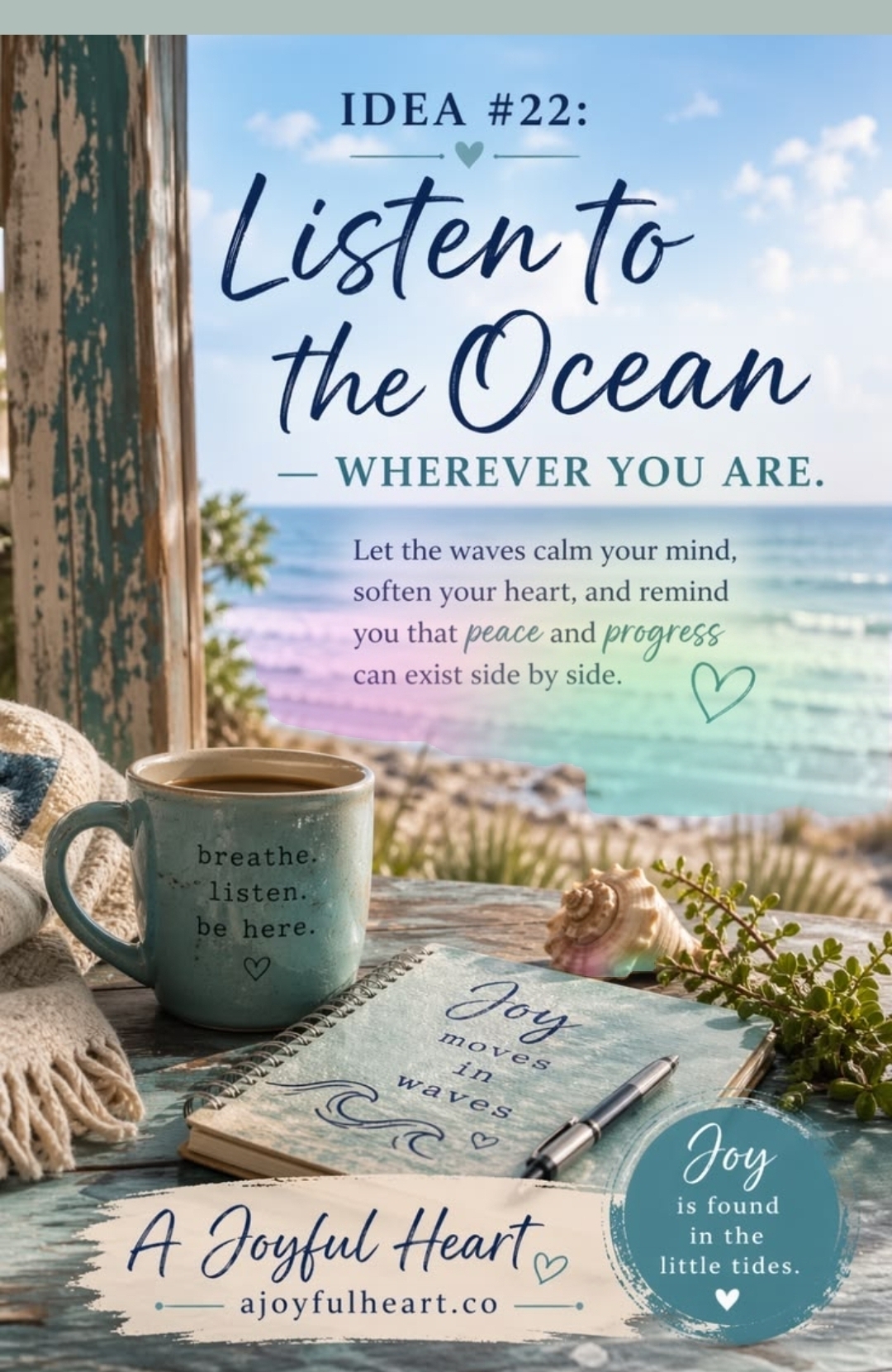 Listen to the ocean wherever you are — let the waves calm your mind